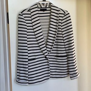 Sanctuary B&W striped blazer